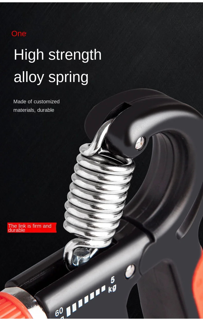 5-60Kg Adjustable Heavy Gripper Fitness Hand Exerciser Grip Wrist Training Increase Strength Spring